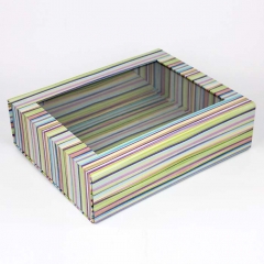 caja de regalo plegable de alta calidad con cierre magnético