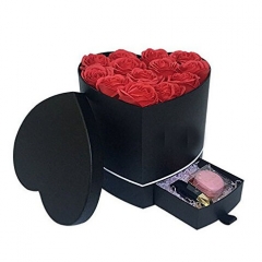 Caja De Regalo Portátil De La Flor De La Forma Del Corazón Para La  Decoración De La Fiesta De Invitados Fabricante