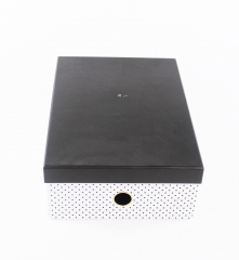 Caja decorativa personalizada del archivo de la cartulina del almacenamiento con la tapa