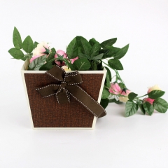 Caja de regalo decorativa de lujo para flores para el día de San Valentín