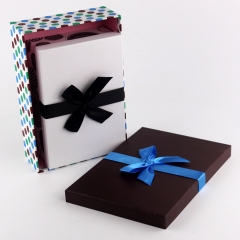 Caja de regalo de lujo personalizada que empaqueta para la caja de empaquetado de la camisa