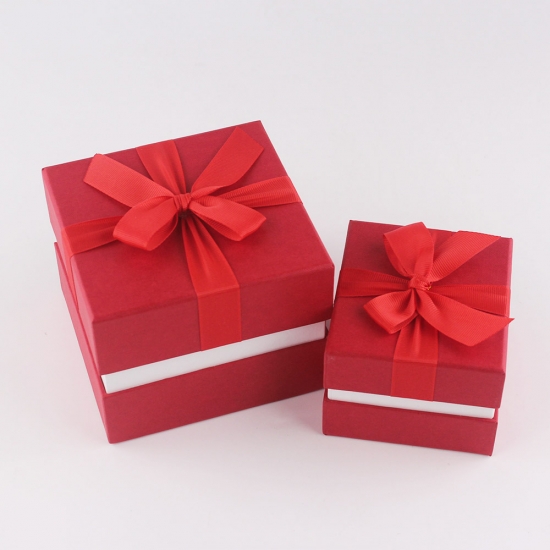  Caja de regalo de reloj creativo, 4 unidades, cajas de  organizador de pulseras con lazo de cinta, caja de reloj de regalo : Ropa,  Zapatos y Joyería