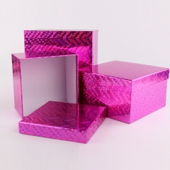 Caja del diseño de empaquetado de la ropa interior del regalo de encargo de papel de la impresión colorida