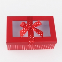 Caja de regalo de lujo con arco