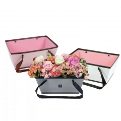 Flores Día de San Valentín regalo creativo simulación flor rosa pequeña caja de regalo