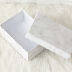 Cajas de muestra de envases de lujo de Marblepaper Parfum para cosméticos