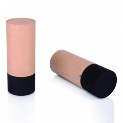 Embalaje de tubo de cartón personalizado de forma redonda
