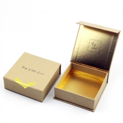 Caja de regalo de empaquetado formada de lujo de oro de lujo del libro de papel de la caja con el cierre magnético