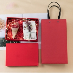 Material de papel y papel recubierto Tipo de papel Empaquetado de la caja de regalo para los regalos de la dama de honor