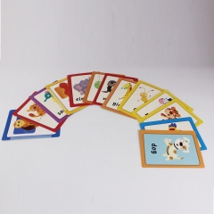Tarjetas Flah de cartón personalizadas 45 * 75mm para niños.