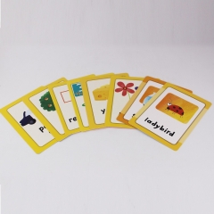 educación personalizada tarjetas flash naipes impresión diseño personalizado