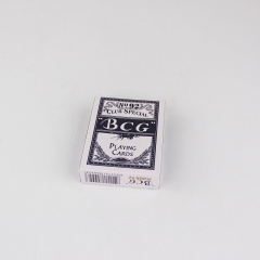 Póquer impreso en papel de alta calidad con logotipo personalizado de naipes.